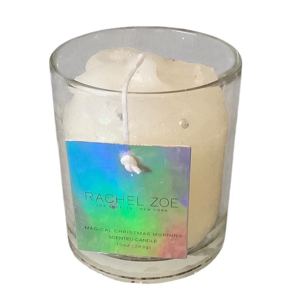 Rachel‎ Zoe Magical Christmas Morning Scented Candle 10oz Glass Jar NO TREES